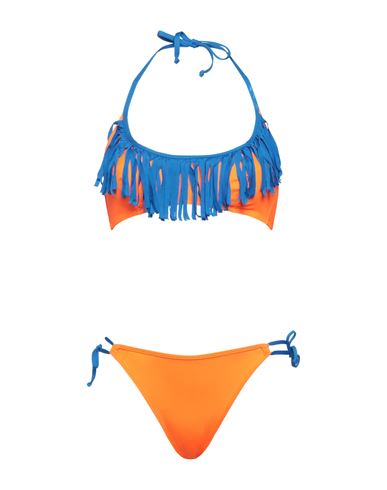 Twinset Woman Bikini Orange Size 34 B Polyester, Elastane