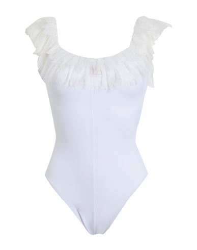 Cotazur Woman One-piece Swimsuit White Size Xs Polyamide, Elastane