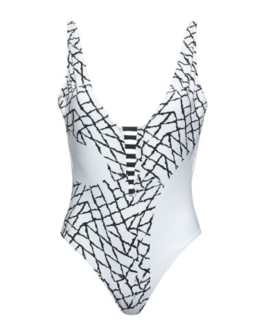 Derek Lam Woman One-piece Swimsuit Black Size 8 Polyamide, Elastane