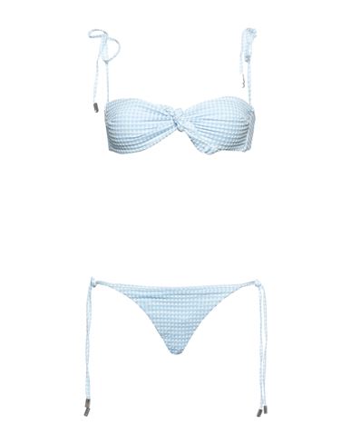 Shop Moeva Woman Bikini Sky Blue Size 4 Polyamide, Elastane