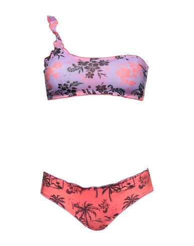 F**k Project Woman Bikini Coral Size L Polyester, Elastane In Red