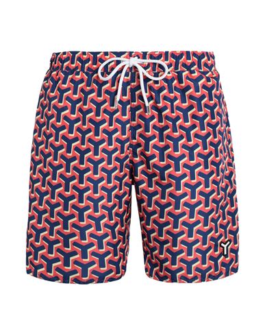 Yes I Am Man Swim Trunks Tomato Red Size Xl Polyester