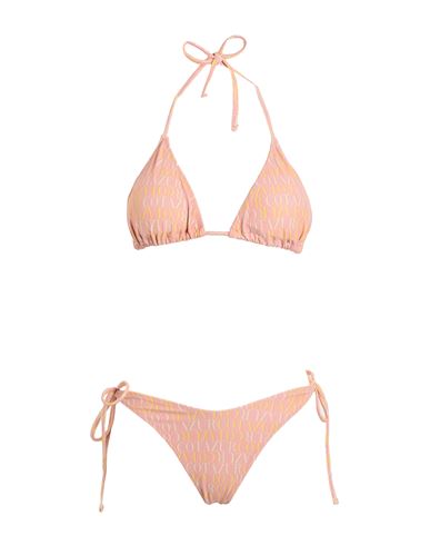 Cotazur Woman Bikini Salmon Pink Size L Polyamide, Elastane