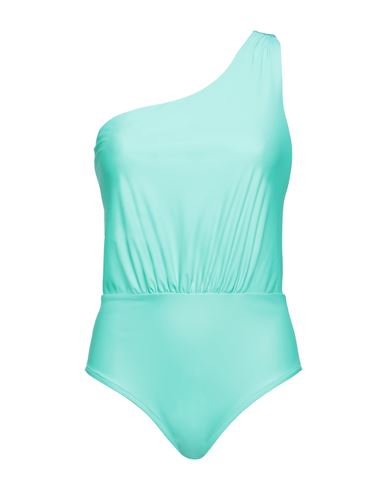 Zeus + Dione Woman One-piece Swimsuit Green Size 10 Polyamide, Elastane