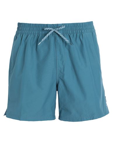 Vans Primary Solid Elastic Boardshort Man Beach Shorts And Pants Slate Blue Size Xl Cotton, Nylon