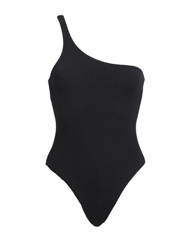 WOLFORD WOLFORD WOMAN ONE-PIECE SWIMSUIT BLACK SIZE L POLYAMIDE, ELASTANE