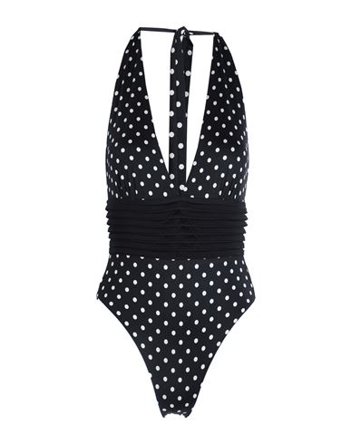 Aspesi Woman One-piece Swimsuit Black Size S Polyamide, Elastane