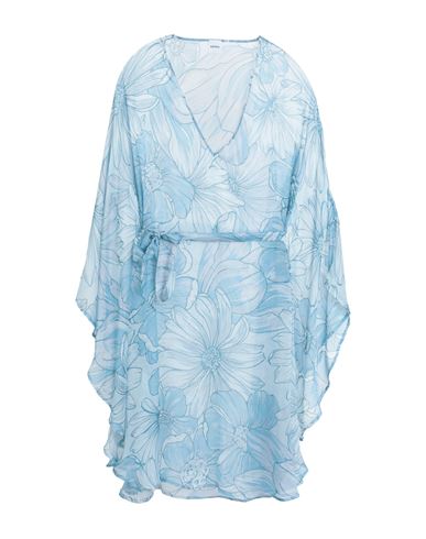 Aspesi Woman Cover-up Light Blue Size Onesize Silk