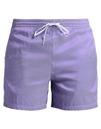 Malo Man Swim Trunks Light Purple Size Xxl Polyamide, Polyester