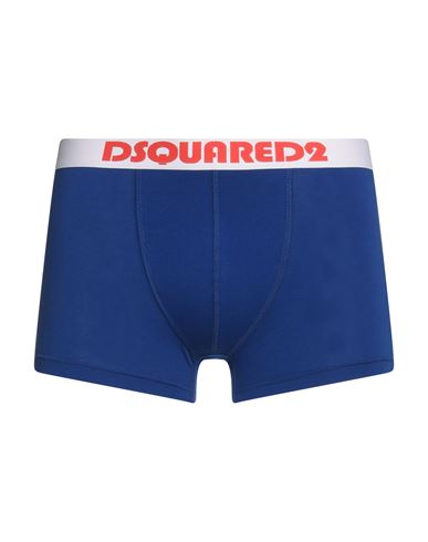 Dsquared2 Man Boxer Blue Size Xs Cotton, Elastane