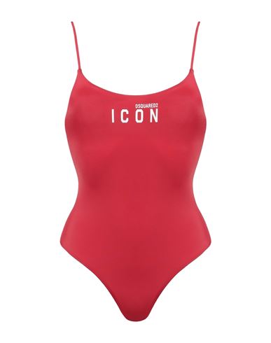 DSQUARED2 DSQUARED2 WOMAN ONE-PIECE SWIMSUIT RED SIZE 2 POLYAMIDE, ELASTANE