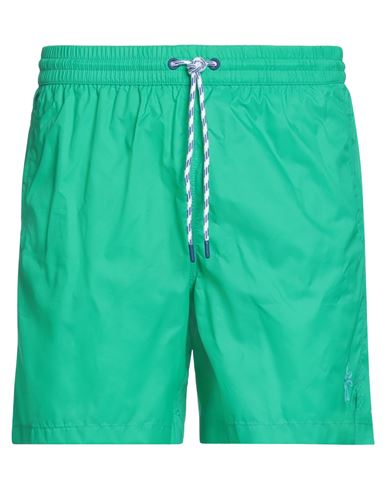 Jacob Cohёn Man Swim Trunks Emerald Green Size Xxl Polyamide, Elastane In Green