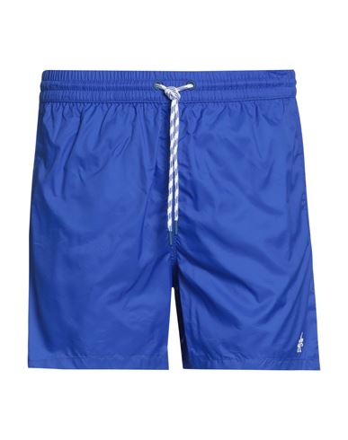 Jacob Cohёn Man Swim Trunks Bright Blue Size Xxl Polyamide, Elastane In Blue