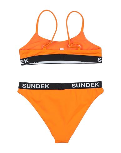 Sundek Babies'  Toddler Girl Bikini Orange Size 6 Polyamide, Elastane