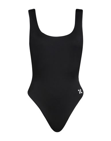 Shop Off-white Woman One-piece Swimsuit Black Size 2 Polyester, Elastane