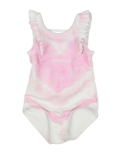 Shop Givenchy Toddler Girl One-piece Swimsuit Pink Size 4 Polyester, Elastane