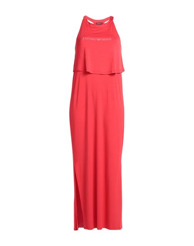 Emporio Armani Woman Cover-up Magenta Size 10 Viscose, Elastane In Red