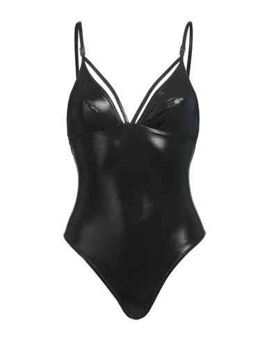 Moschino Woman One-piece Swimsuit Black Size 10 Polyamide, Elastane