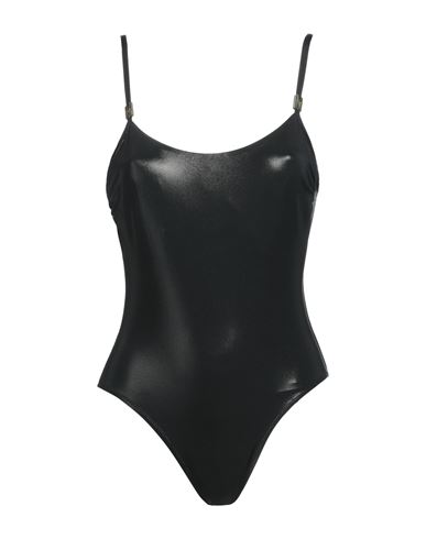 Moschino Woman One-piece Swimsuit Black Size 12 Polyamide, Elastane