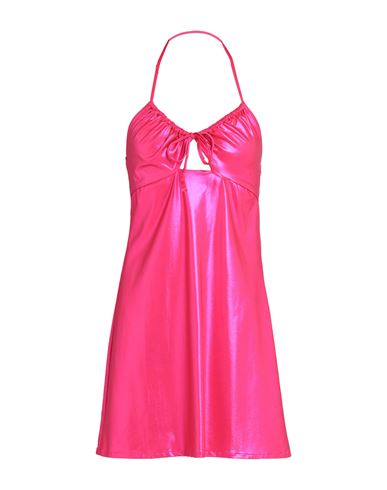 Moschino Woman Cover-up Fuchsia Size M Polyamide, Elastane In Pink
