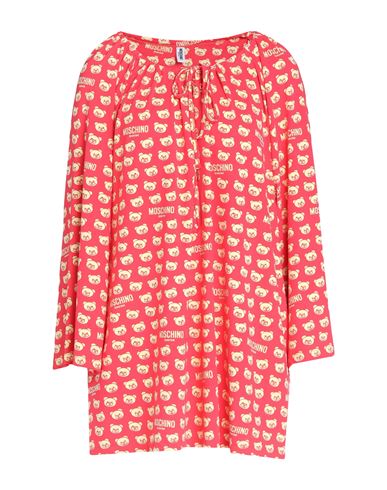 Moschino Woman Cover-up Coral Size M Polyamide, Elastane In Red