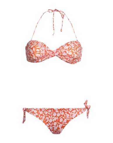 Shop Siyu Woman Bikini Orange Size 8 Cotton, Lycra
