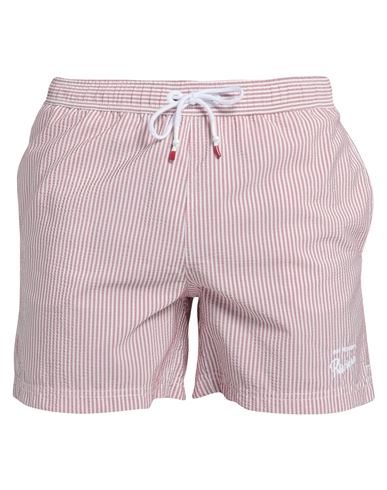 Roy Rogers Roÿ Roger's Man Swim Trunks Salmon Pink Size S Polyester, Cotton