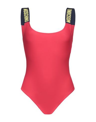 Moschino Woman One-piece Swimsuit Coral Size 4 Polyamide, Elastane In Red