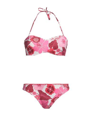 Vacanze Italiane Woman Bikini Fuchsia Size 12 Polyamide, Elastane In Pink