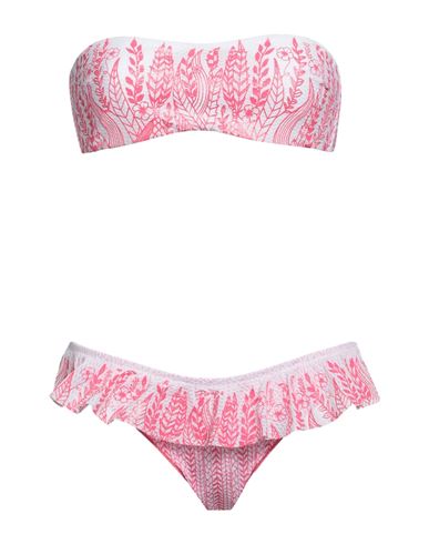 Pin Up Stars Woman Bikini Fuchsia Size L Polyester, Elastane In Pink