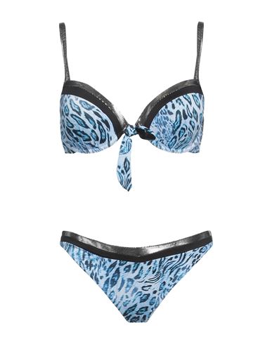 Vacanze Italiane Woman Bikini Azure Size 12 Polyamide, Elastane In Blue