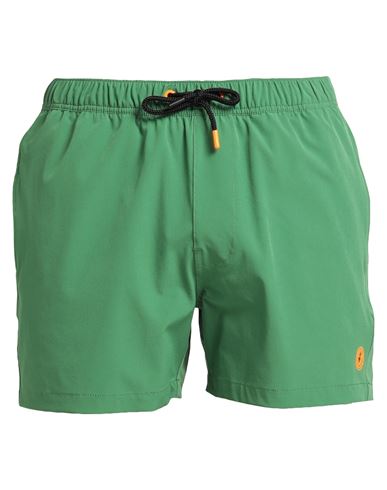 Save The Duck Man Swim Trunks Green Size Xxl Recycled Polyester, Elastane