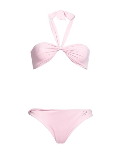 Shop Blumarine Woman Bikini Pink Size L Polyamide, Elastane