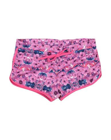 Shop Sundek Toddler Girl Beach Shorts And Pants Purple Size 6 Polyester, Elastane