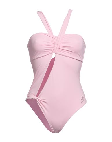 Blumarine Woman One-piece Swimsuit Pink Size L Polyester, Elastane