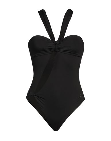 Blumarine Woman One-piece Swimsuit Black Size S Polyester, Elastane