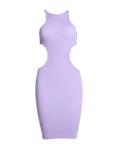 Reina Olga Woman Cover-up Lilac Size 1 Polyamide, Elastane In Purple