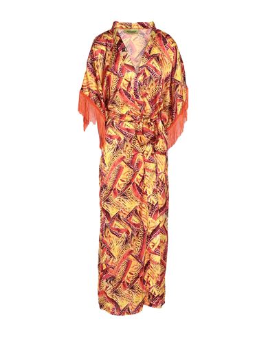 4giveness Woman Cover-up Yellow Size Onesize Polyester, Elastane In Orange