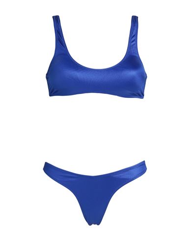 4giveness Woman Bikini Blue Size M Polyester, Elastane