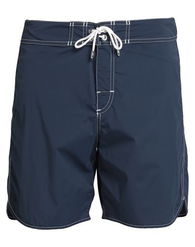 Jil Sander+ Man Beach Shorts And Pants Midnight Blue Size M Polyamide, Elastane