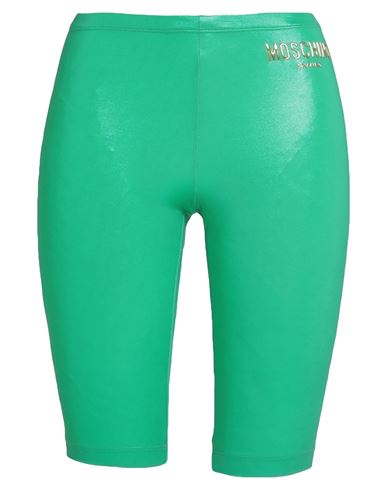 Moschino Woman Beach Shorts And Pants Green Size 8 Polyamide, Elastane