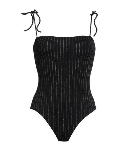Wikini Woman One-piece Swimsuit Black Size S Polyamide, Elastane, Polyester