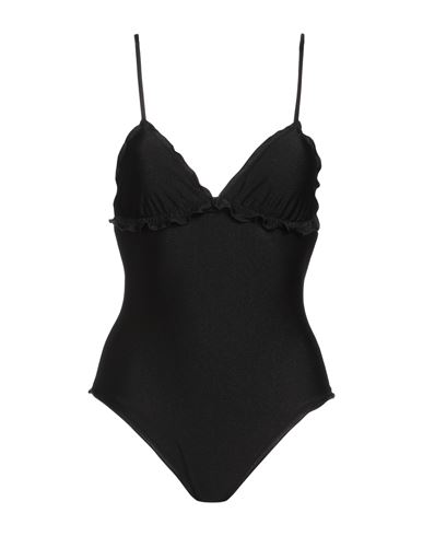 Wikini Woman One-piece Swimsuit Black Size M Polyamide, Elastane