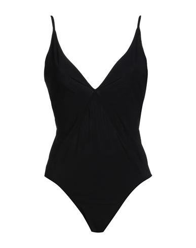Rick Owens Woman One-piece Swimsuit Black Size 10 Polyamide, Elastane