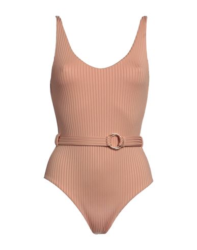 Melissa Odabash Woman One-piece Swimsuit Camel Size 8 Polyamide, Elastane In Beige