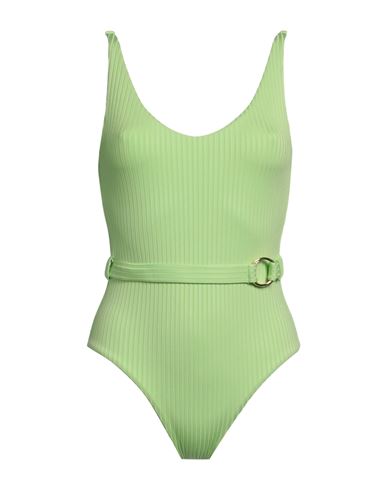 Melissa Odabash Woman One-piece Swimsuit Acid Green Size 6 Polyamide, Elastane
