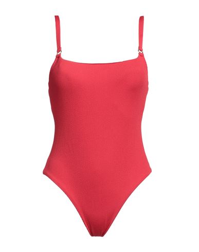 Melissa Odabash Woman One-piece Swimsuit Tomato Red Size 6 Polyamide, Elastane