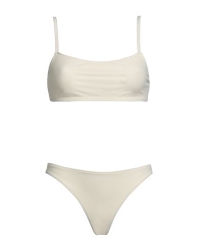 Lido Woman Bikini Ivory Size M Polyamide, Elastane In White