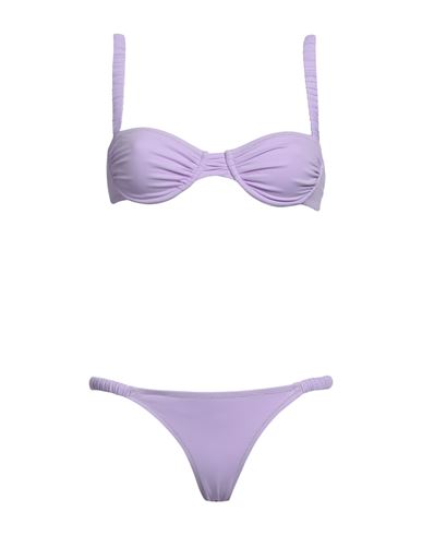 Reina Olga Woman Bikini Lilac Size 2 Polyamide, Elastane In Purple