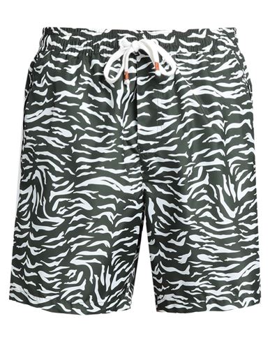 Sam Diego Man Swim Trunks Military Green Size L Recycled Pes, Seaqual